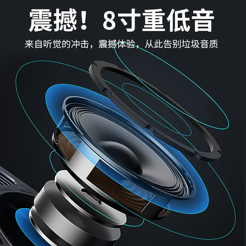 乐耐斯TSL-Y7广场舞音响蓝牙音箱户外家用手提插卡收音机大功率低音炮音响