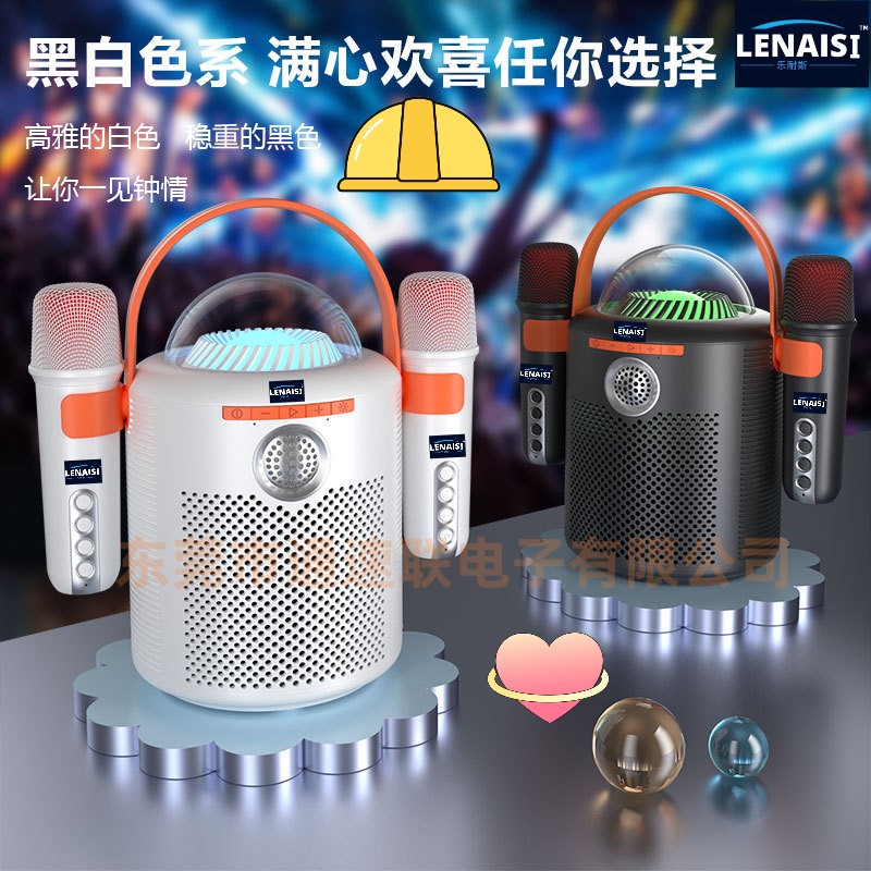 乐耐斯TSL-Y11家庭K歌麦克风音响 电容无线话筒 蓝牙话筒无线麦克风K歌宝小音箱